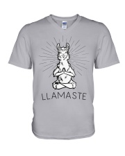 Yoga LLAMASTE V-Neck T-Shirt tile