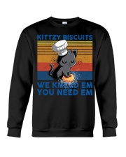 Kittzy Biscuits Cat Crewneck Sweatshirt tile