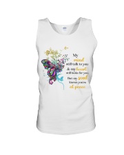 My mind still talk to you Unisex Tank tile