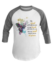 My mind still talk to you Baseball Tee tile
