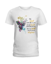 My mind still talk to you Ladies T-Shirt tile