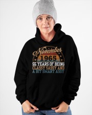 November 1965 55 years of being a classy Hooded Sweatshirt apparel-hooded-sweatshirt-lifestyle-front-83