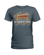 November 1965 55 years of being a classy Ladies T-Shirt tile