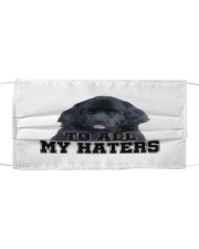 newfoundland to all my haters Cloth face mask front