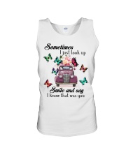 Sometimes I just look up Unisex Tank tile