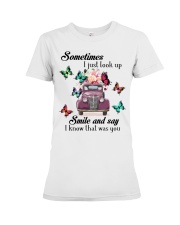 Sometimes I just look up Premium Fit Ladies Tee tile