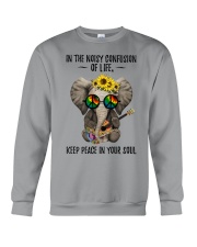 hippie In the noisy confusion of life Crewneck Sweatshirt tile