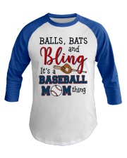 Balls Bats And Bling Baseball Tee tile