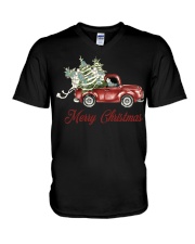 Merry Christmas V-Neck T-Shirt tile