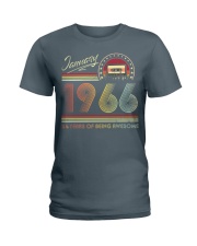 January 1966 54 years Ladies T-Shirt tile
