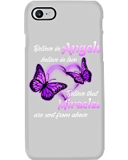 Believe in Angels believe in love Phone Case tile