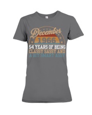 December 1966 54 years of being a bit Premium Fit Ladies Tee tile