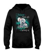 I Believe There Are Angels Hooded Sweatshirt tile