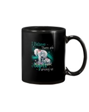 I Believe There Are Angels Mug tile