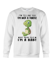 I am telling you I am not a turtle Crewneck Sweatshirt tile