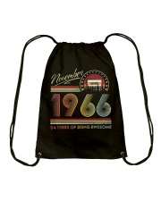 November 1966 54 years Drawstring Bag tile