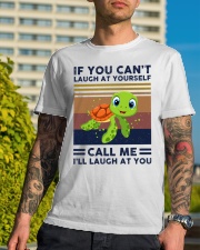 If you can't laugh at yourself call me Classic T-Shirt lifestyle-mens-crewneck-front-8