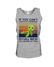 If you can't laugh at yourself call me Unisex Tank tile