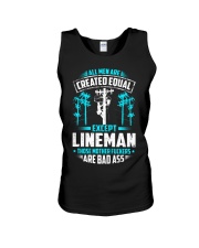 Lineman - Created Equal Unisex Tank thumbnail