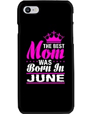 THE BEST MOM WAS BORN IN JUNE Phone Case thumbnail