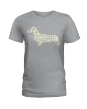 Life is better with dachshunds around Ladies T-Shirt thumbnail