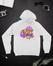 Vlog queen Hooded Sweatshirt lifestyle-unisex-hoodie-front-9