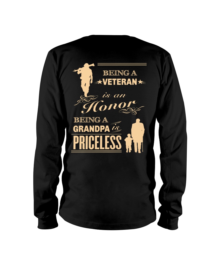 Being a Veteran is an Honor Long Sleeve Tee