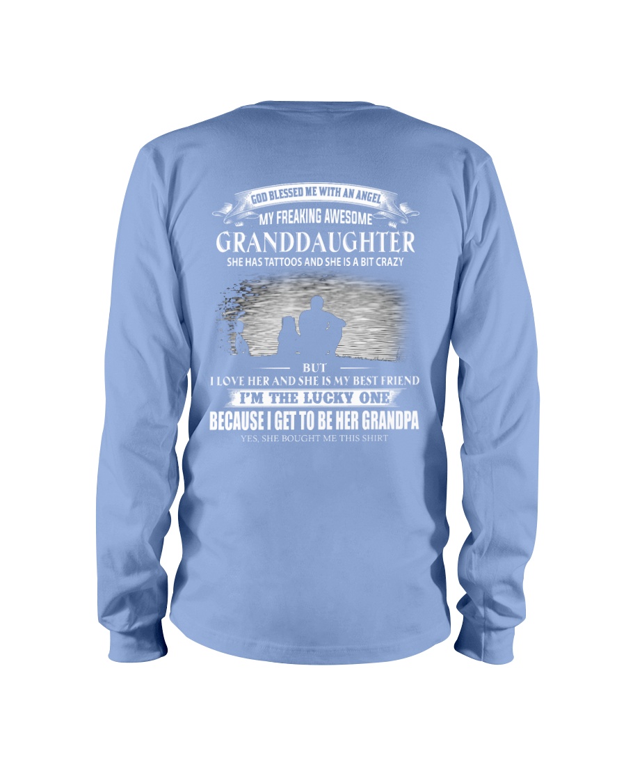 I LOVE MY GRANDPA TATTOOS 2 Long Sleeve Tee