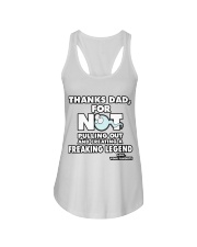 Thanks Dad for not pulling out Ladies Flowy Tank thumbnail