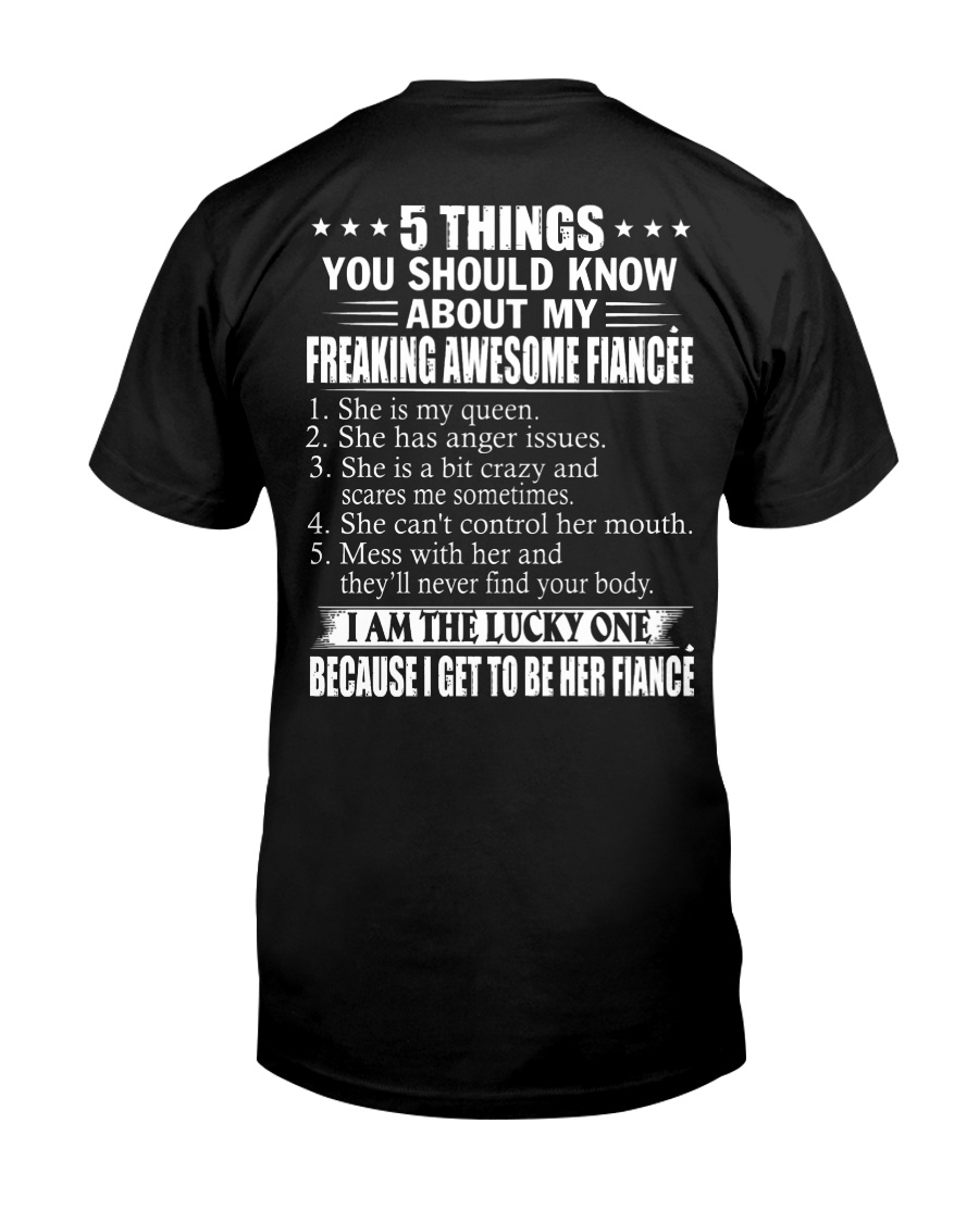 5 THINGS ABOUT MY FIANCEE Classic T-Shirt