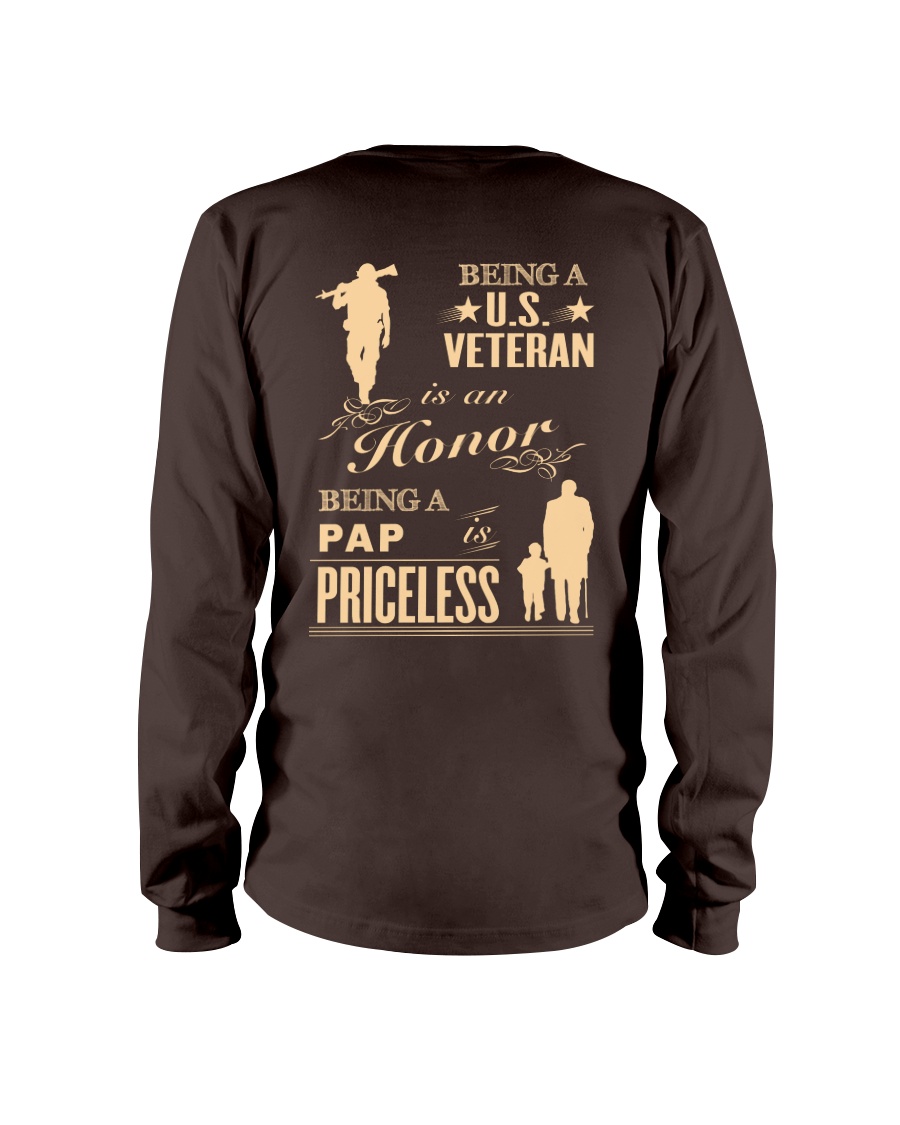 Being a US Veteran is an Honor Long Sleeve Tee