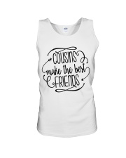 COUSINS MAKE THE BEST FRIENDS Unisex Tank thumbnail