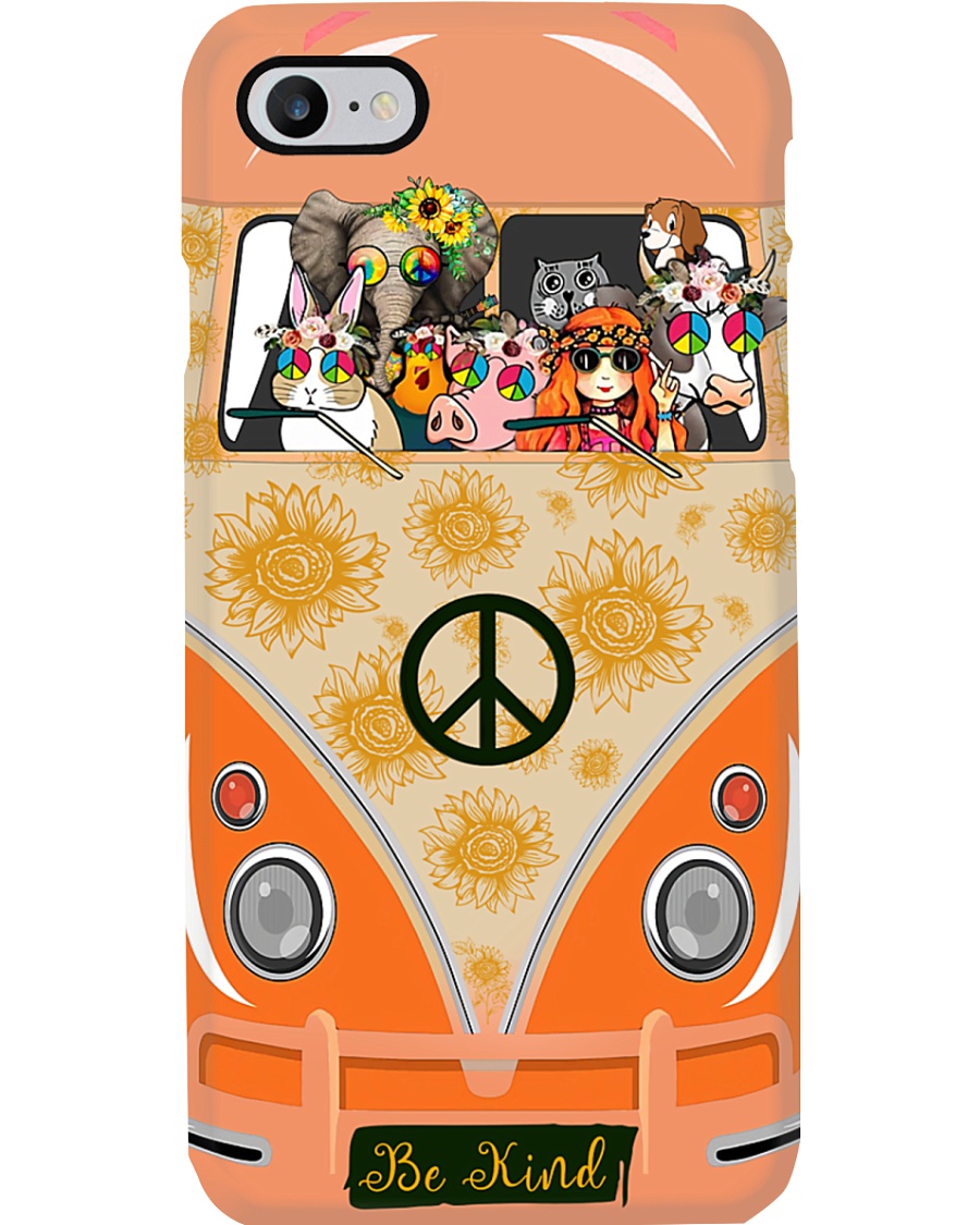 A girl and her animals living life in peace Phone Case