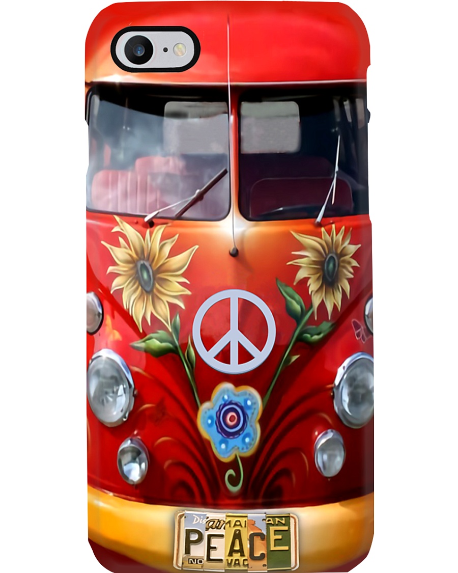 Peace Vw Bus Phone Case