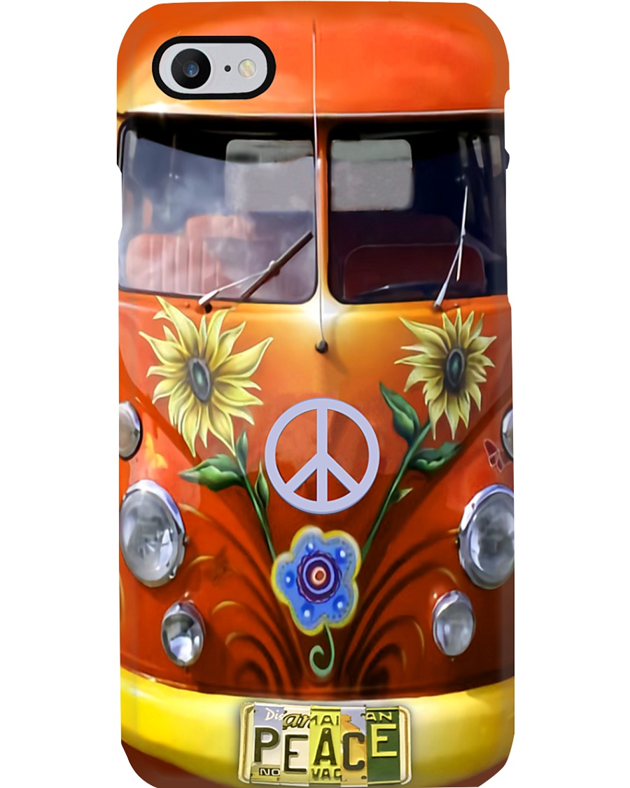 Hippie Vw Bus Phone Case