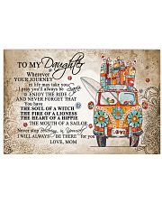 To My Daughter 17x11 Poster thumbnail