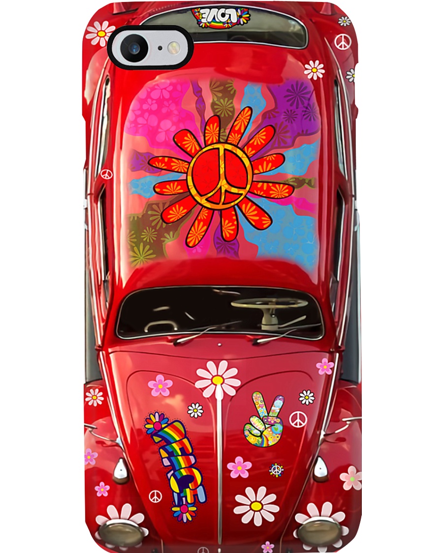 Hippie Vw Bug Phone Case