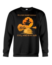 On A Dark Desert Highway Crewneck Sweatshirt thumbnail