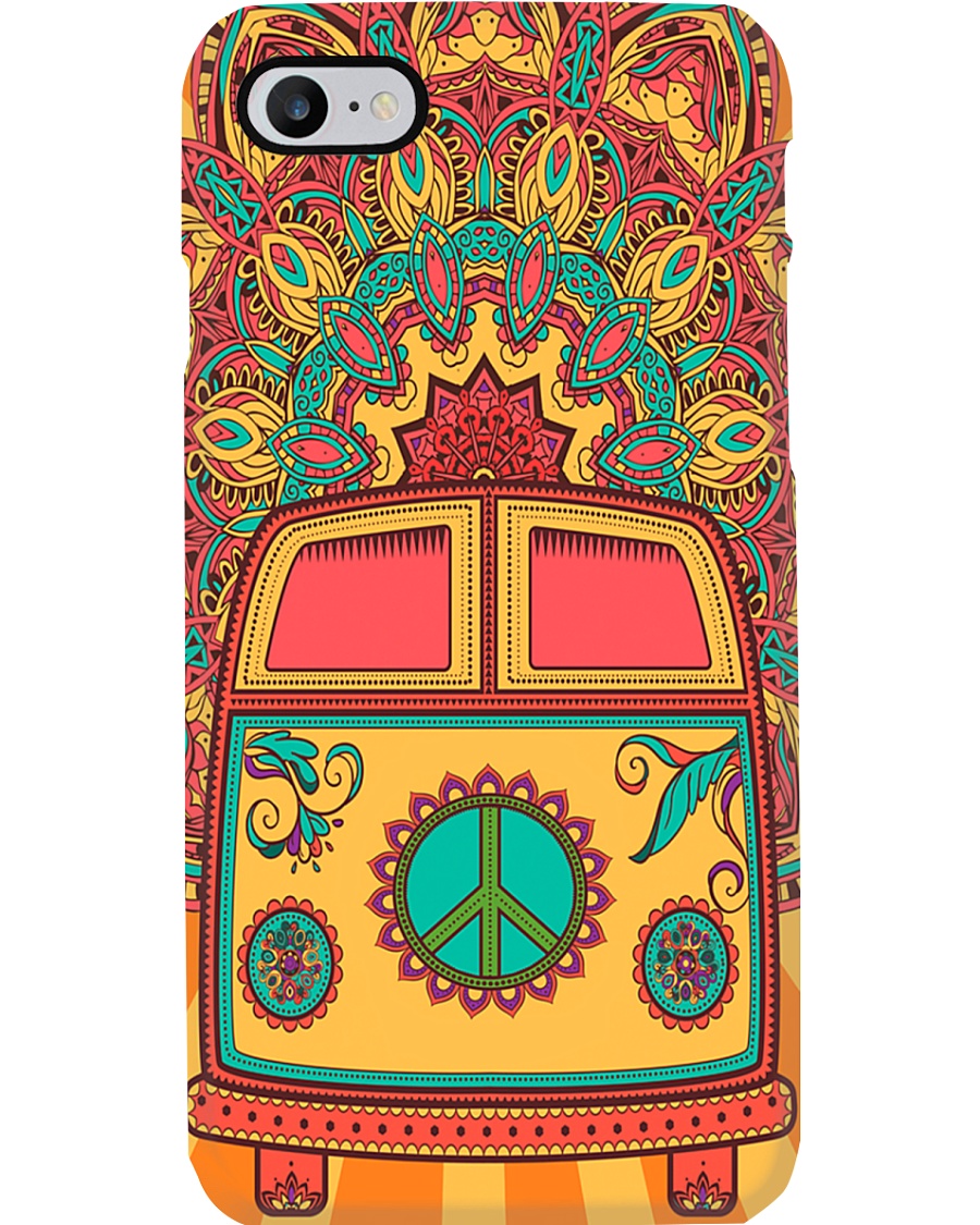 Hippie Vw Bus Phone Case