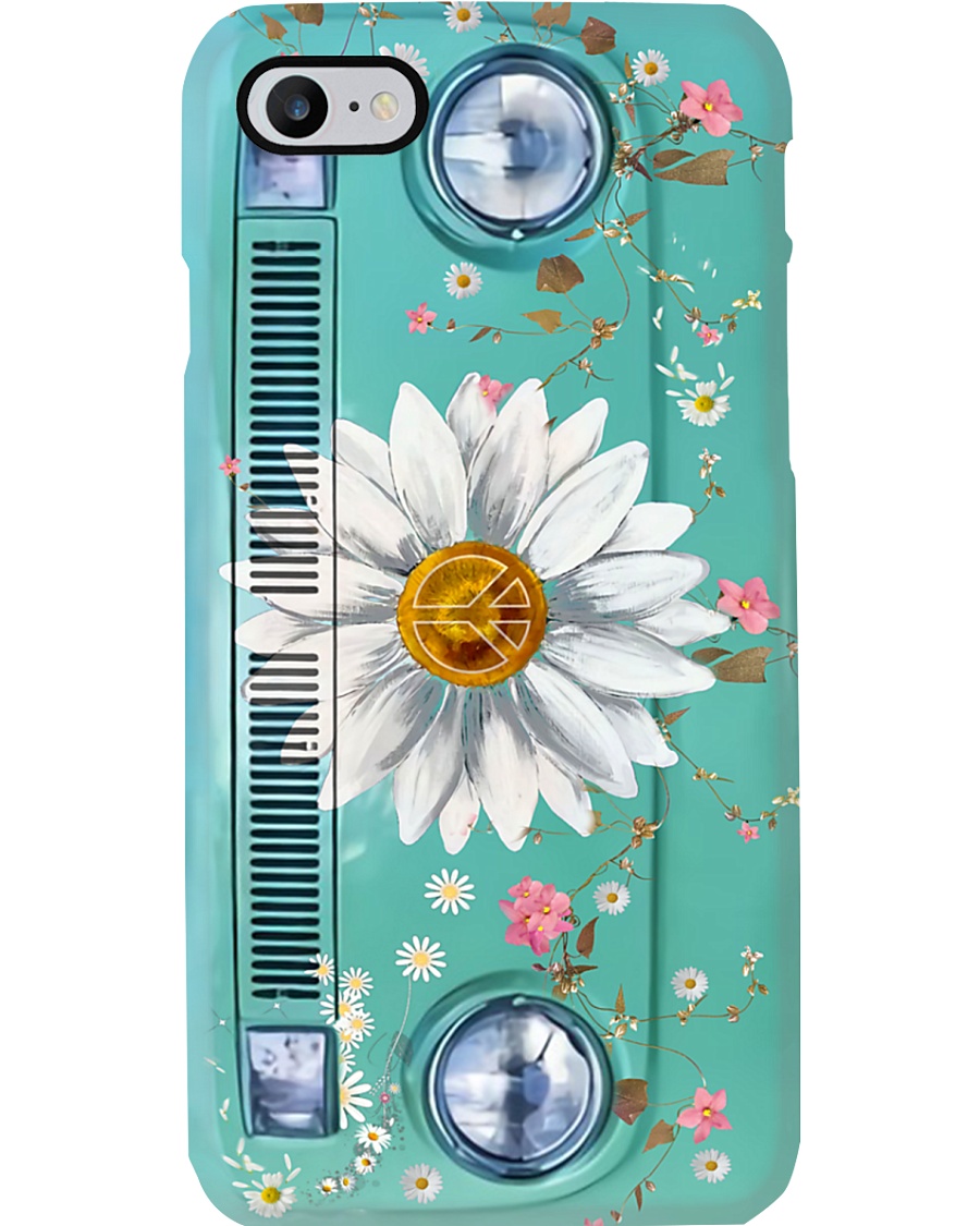 Daisy Vw Bus Phone Case