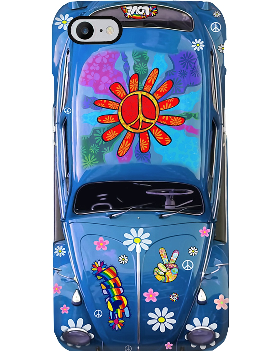 Hippie Vw Bug Phone Case