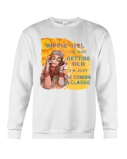 Hippie Girl Crewneck Sweatshirt thumbnail