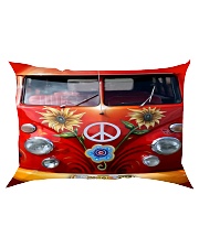 Hippie Vw Bus Rectangular Pillowcase thumbnail