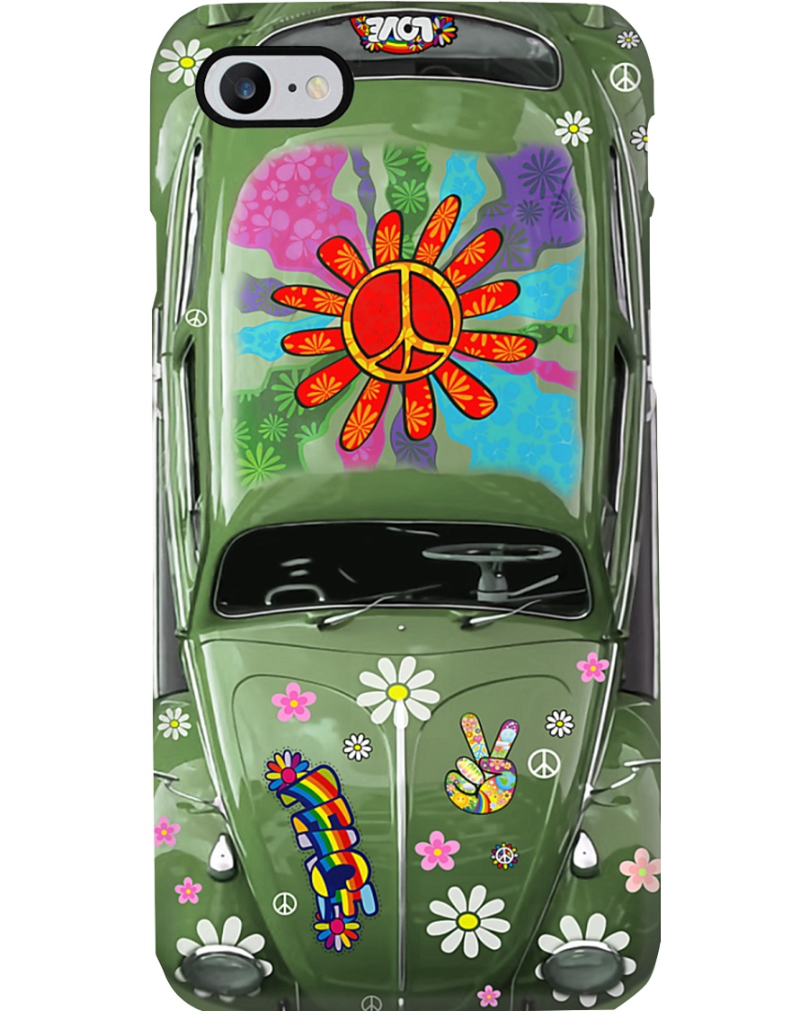 Hippie Vw Bug Phone Case