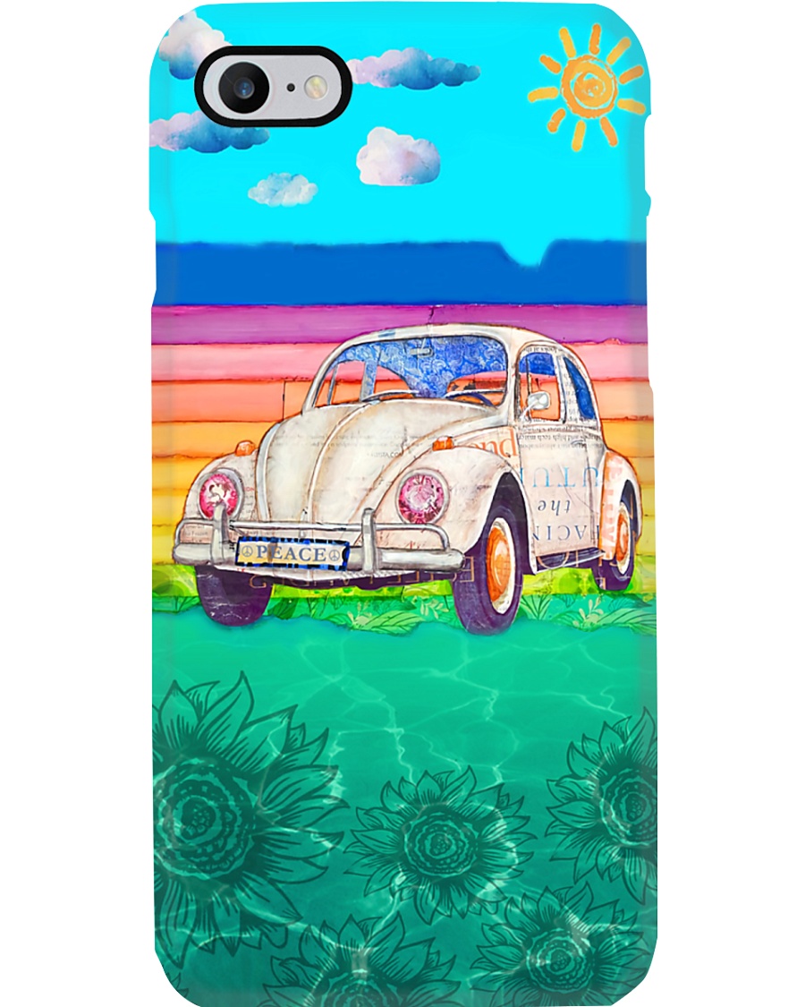 Sunflower Vw Bug Phone Case