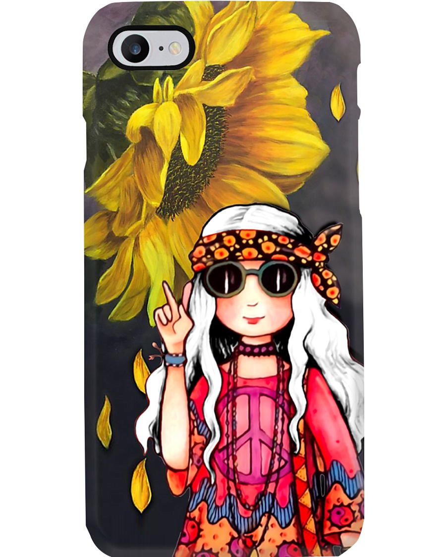 Hippie Sunflower Phone Case