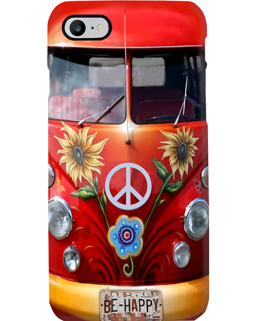 Be Happy VW Bus Phone Case