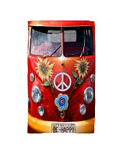 Be Happy VW Bus Hand Towel thumbnail