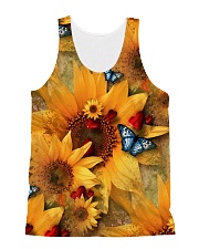Sunflower - Butterfly All-over Unisex Tank thumbnail