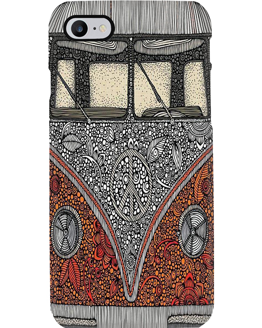 Hippie Vw Bus Phone Case